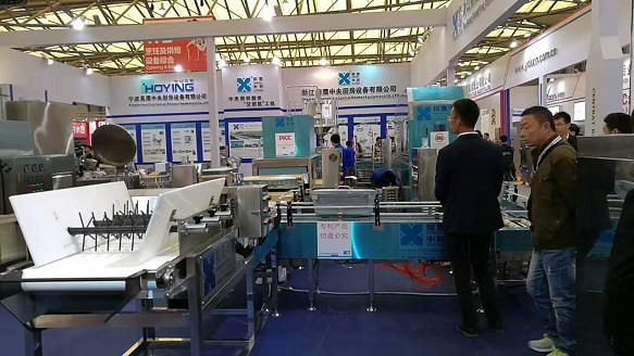 上海展会广东辉达娱乐展位智能型米饭生产线